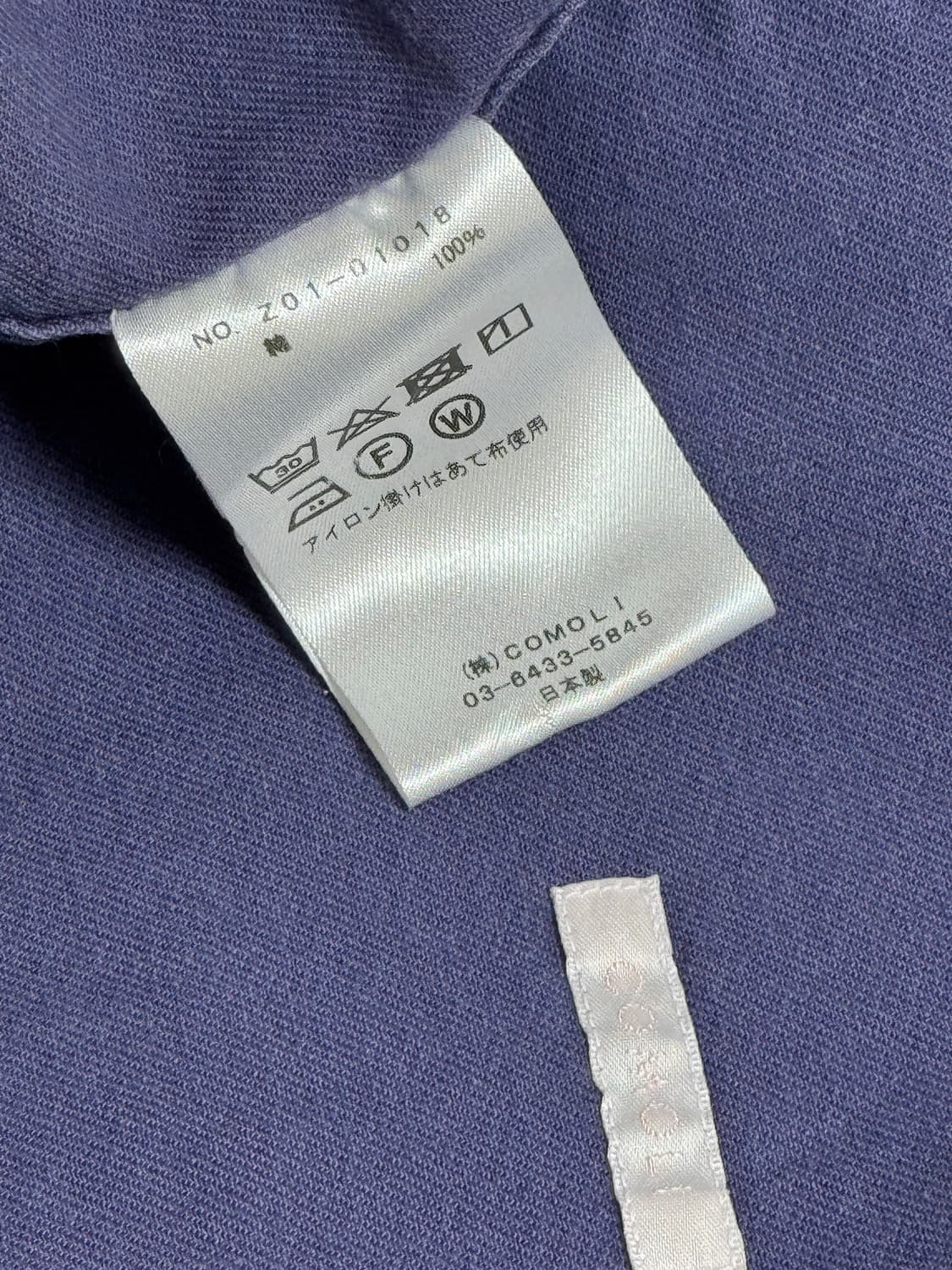 [3] 코모리 코튼 드릴 워크자켓 24SS 상품이미지7