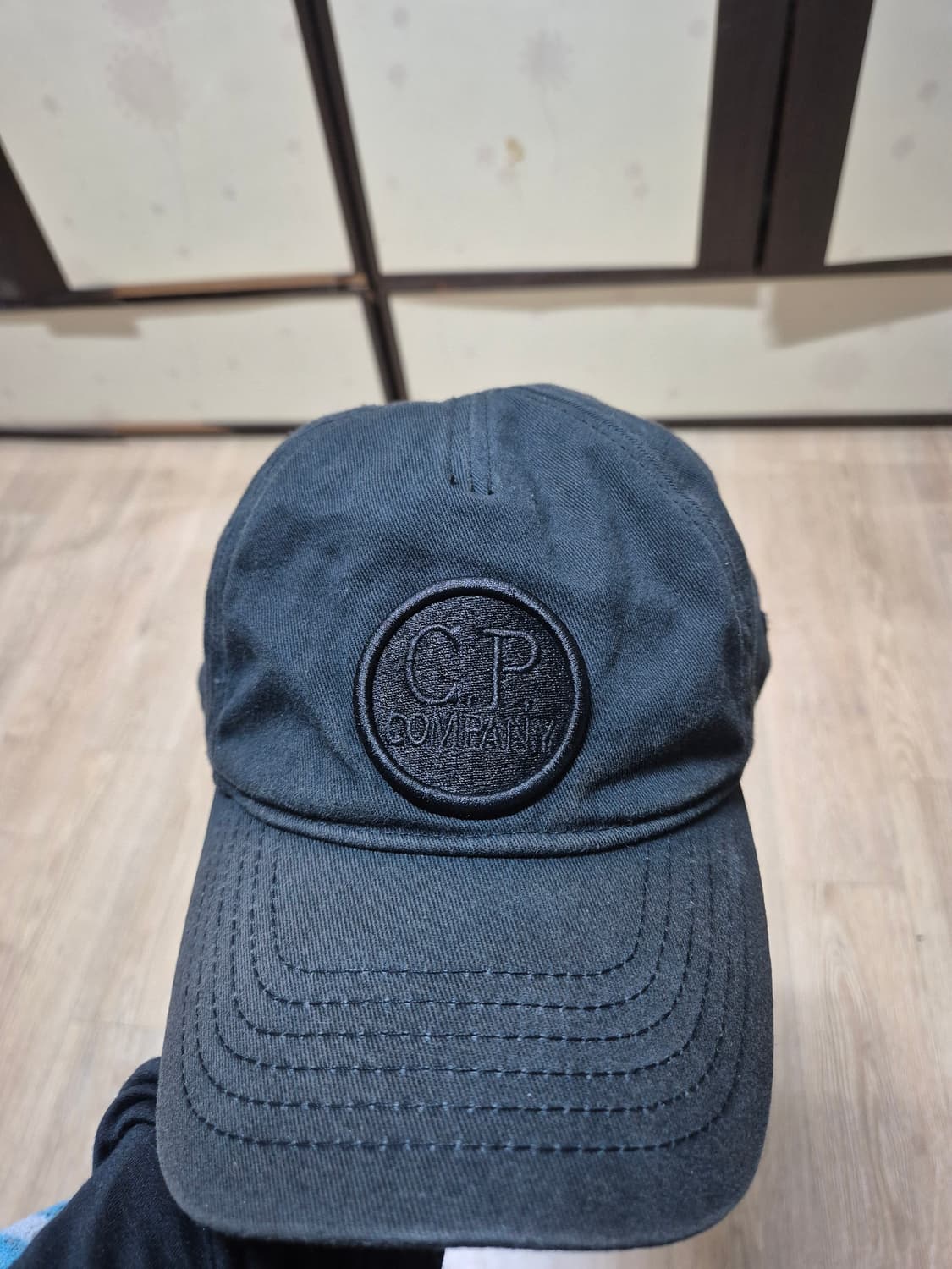 [XL] 18SS CP컴퍼니 고글캡 블랙 볼캡 검정 엑스라지 와펜 모자 상품이미지1