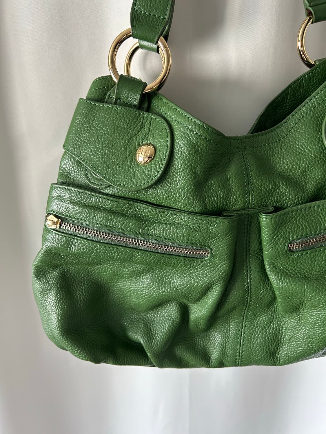 미치코 코시노 런던 딥그린 숄더백 상품이미지3