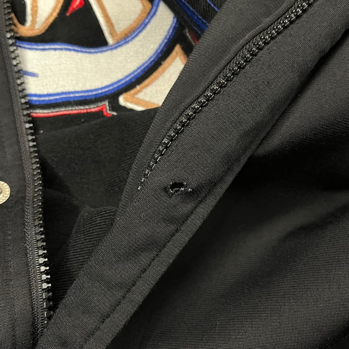 [정품/M] 리복 NBA 필라델피아 트랙 자켓 블랙 b15 상품이미지8