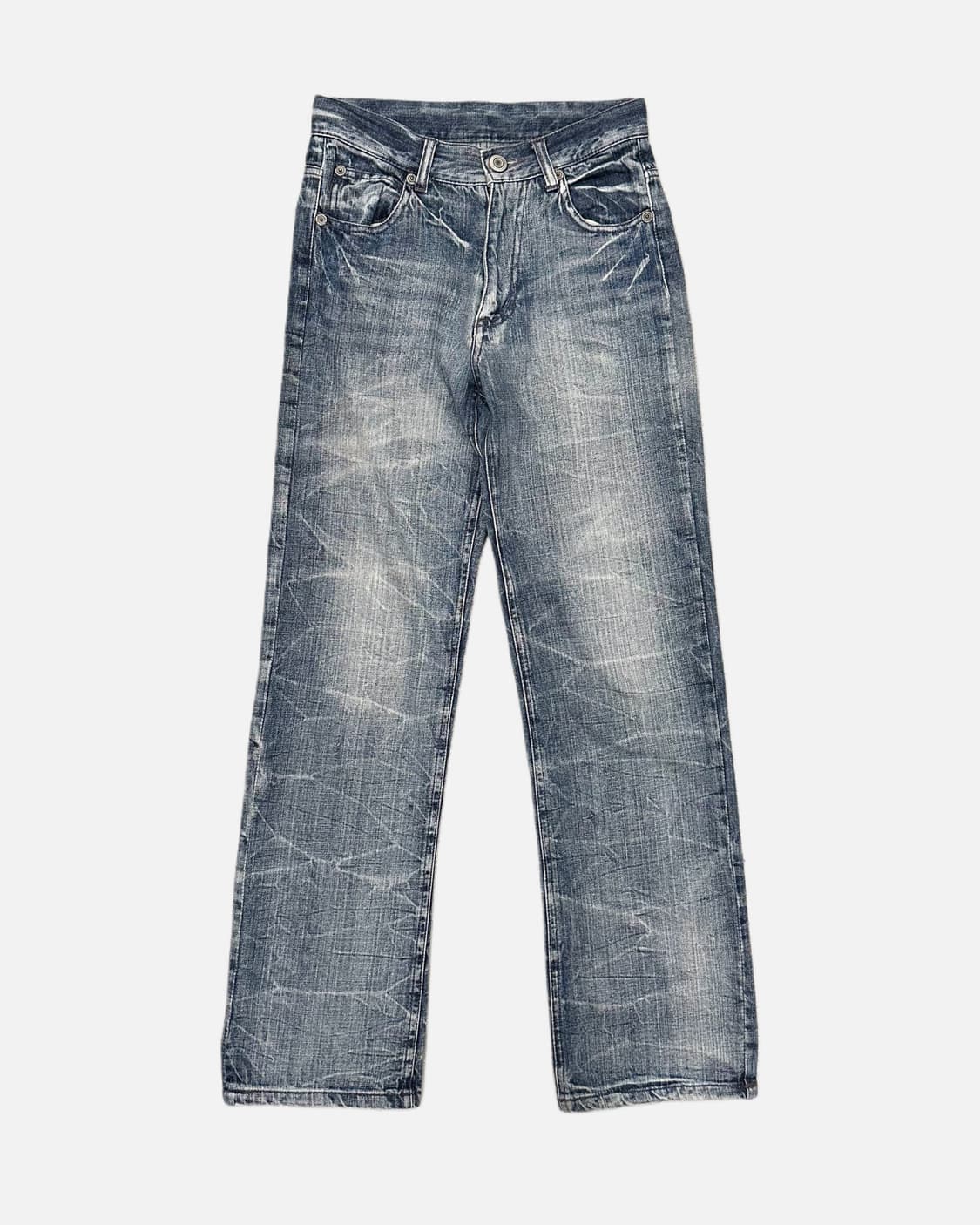 wrinkle fade straight jean 상품이미지2