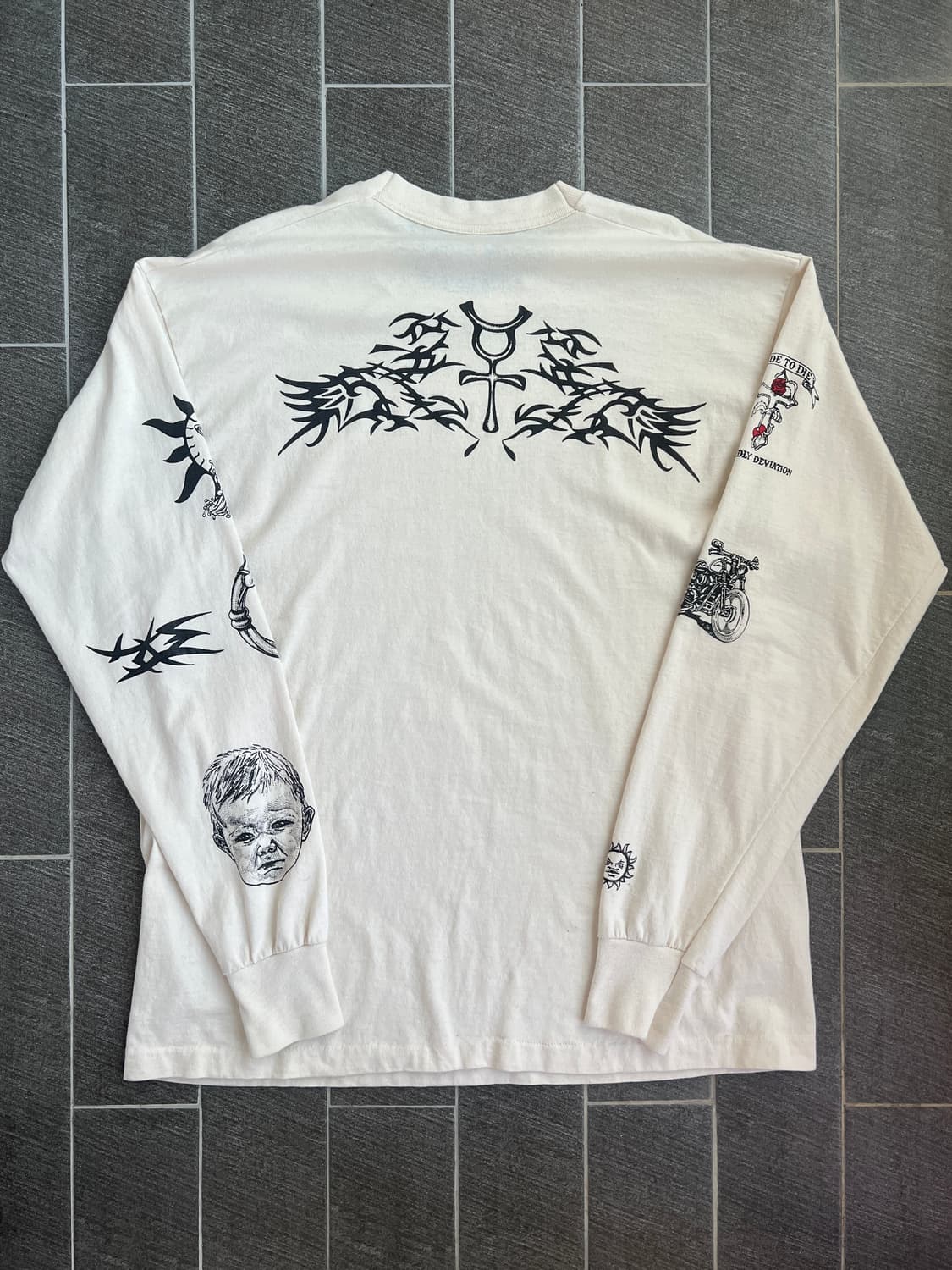 [XL] 90s 데니스 로드맨 타투 롱슬리브 상품이미지6