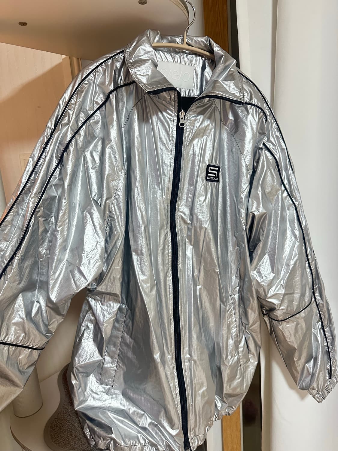 [s/e/o EXCLUSIVE] PIPING LINED NYLON JUM 상품이미지6