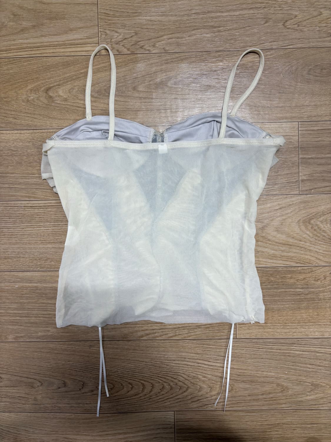 리본 끈 나시 상품이미지2