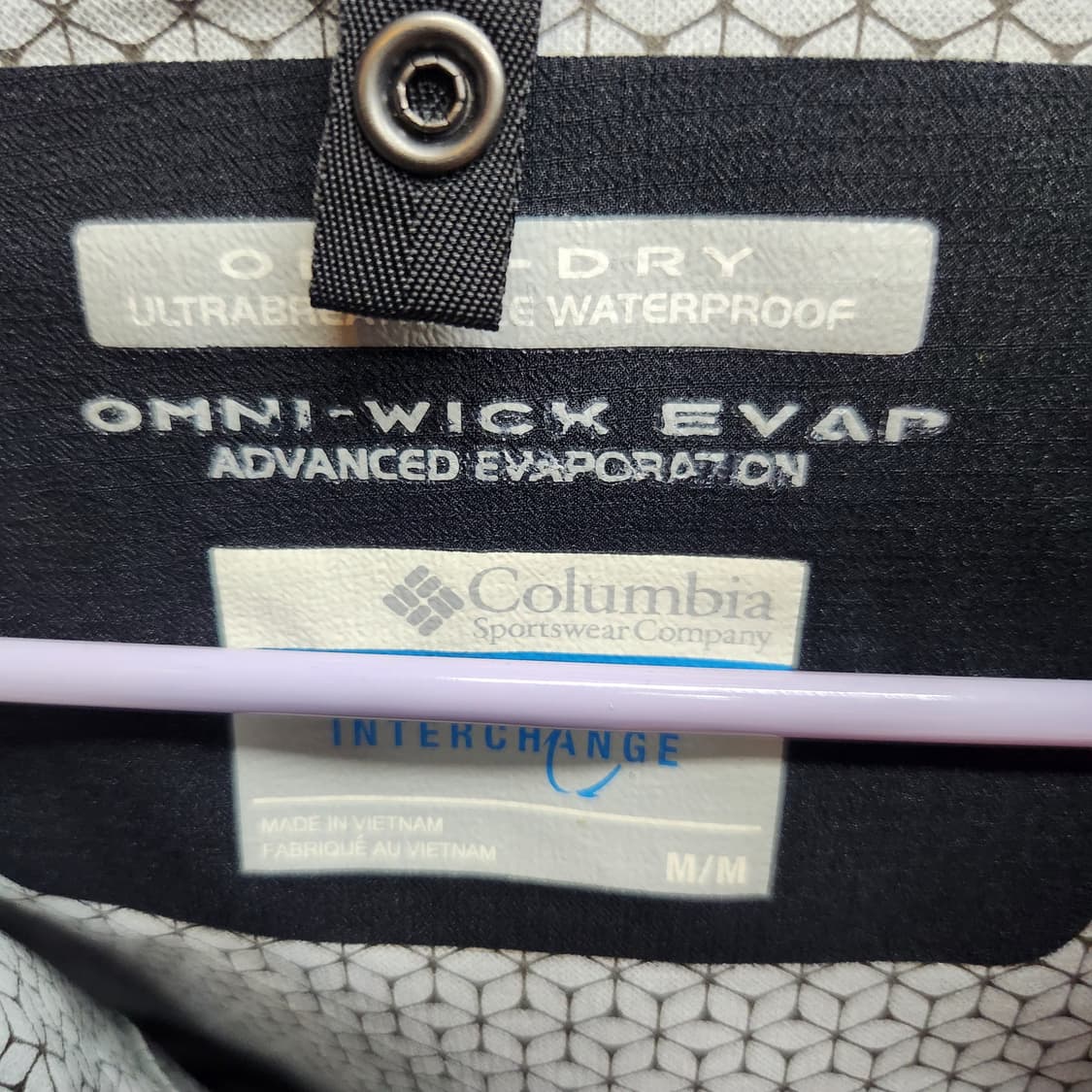 콜롬비아 옴니드라이 바람막이 스트링 투웨이 자켓 M(L) 상품이미지7