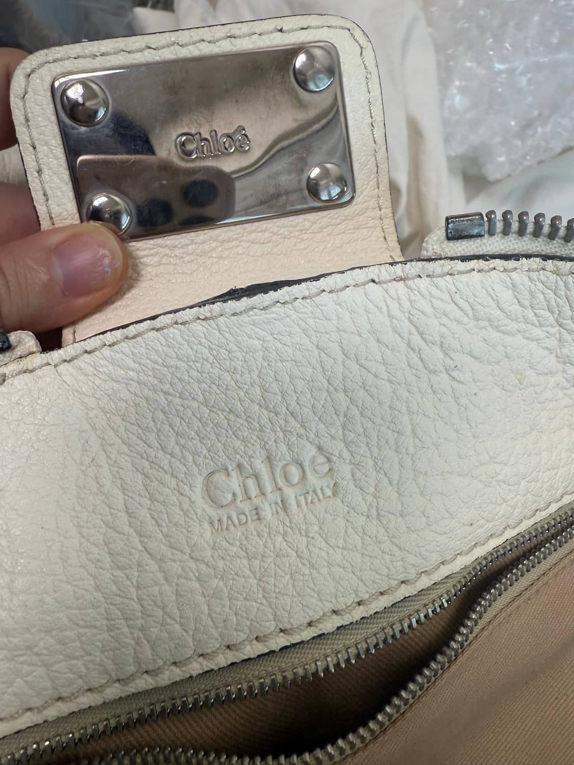 Rare] 투명 끌로에 패딩턴 백 상품이미지6