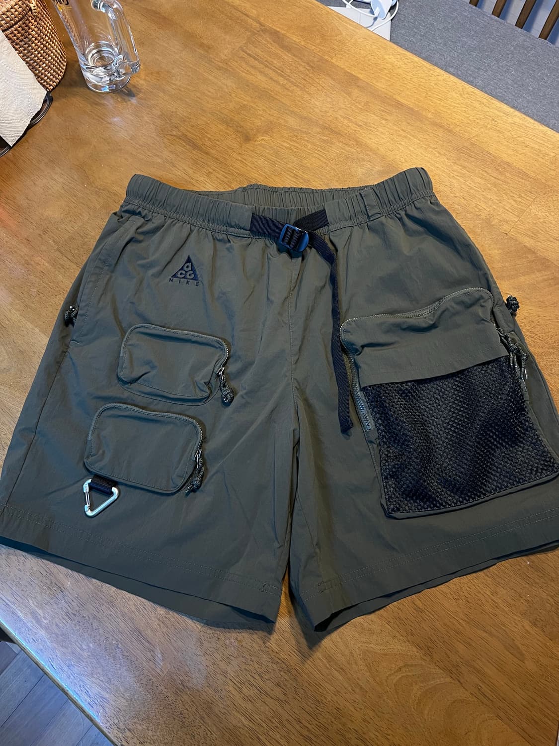 ACG 카고 쇼츠 팬츠 카키 상품이미지2