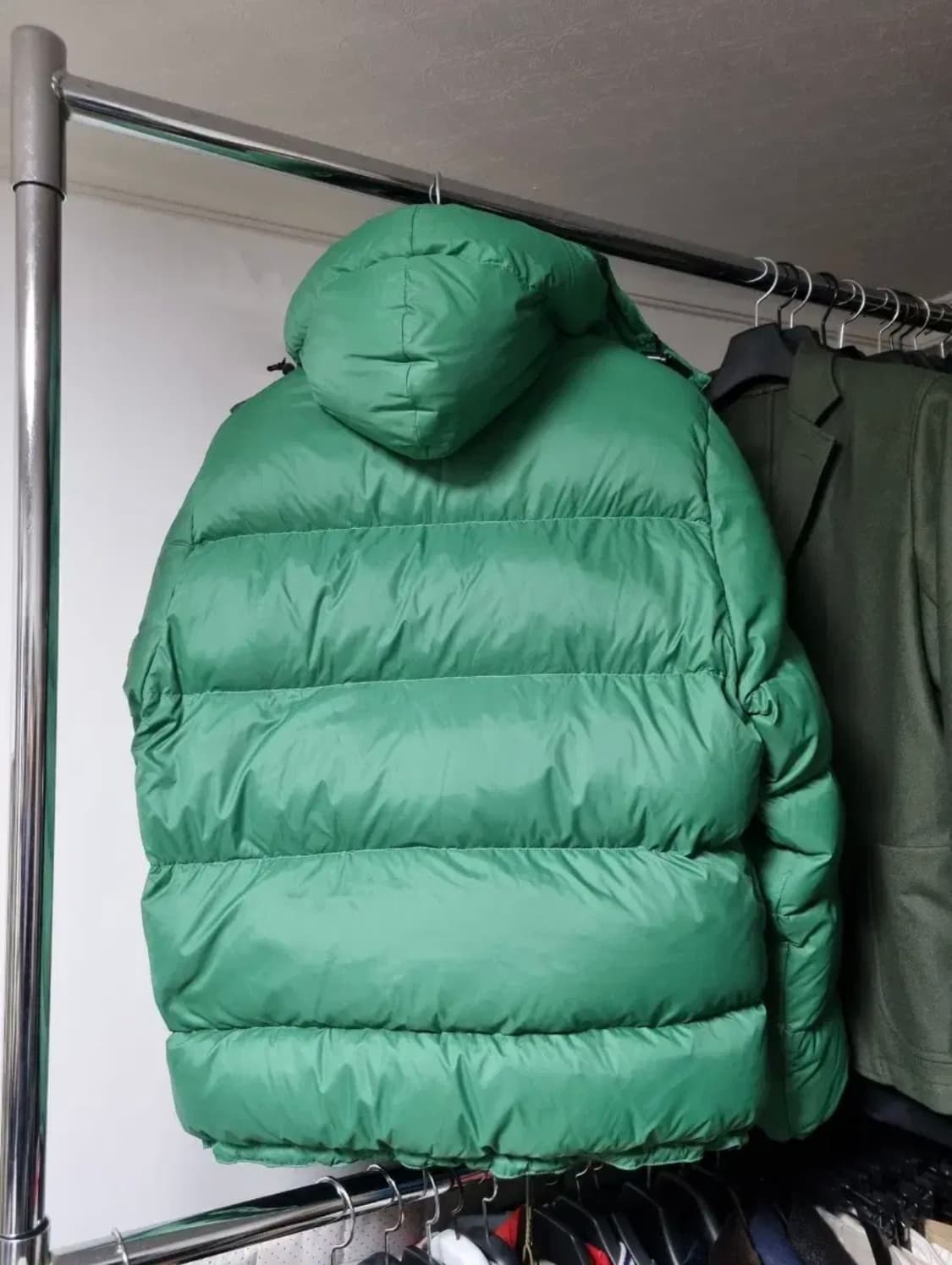 크레센트다운웍스 다운 스웨터 그린 L(105) 상품이미지2