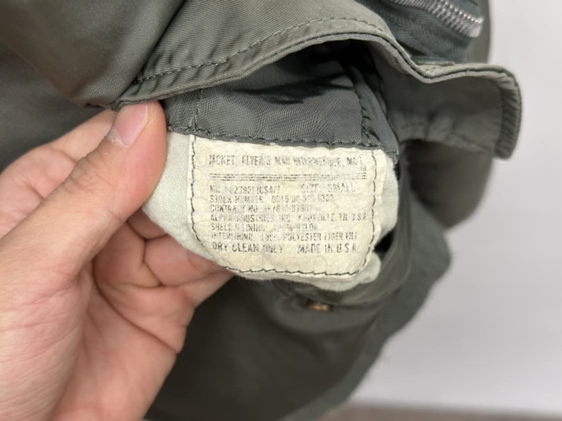 MILITARY MA-1_ made in U.S.A  상품이미지10