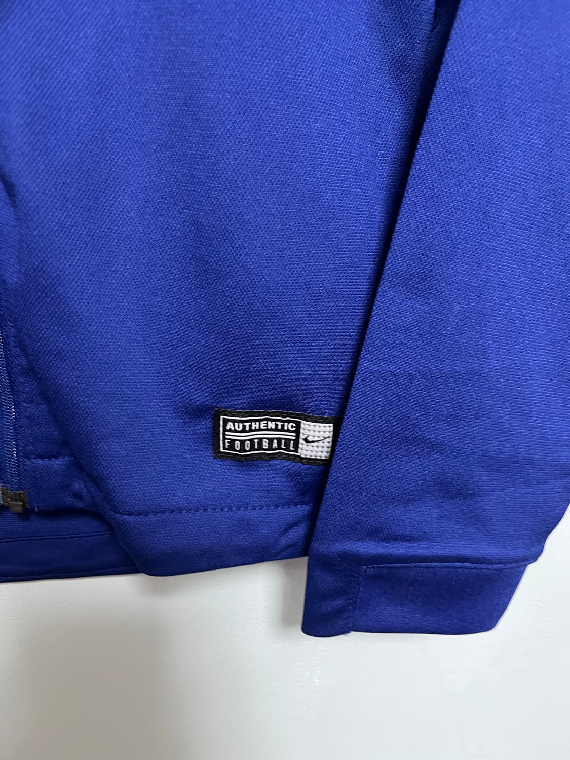 나이키 여성 블루 트랙탑 드라이핏 상의 상품이미지2