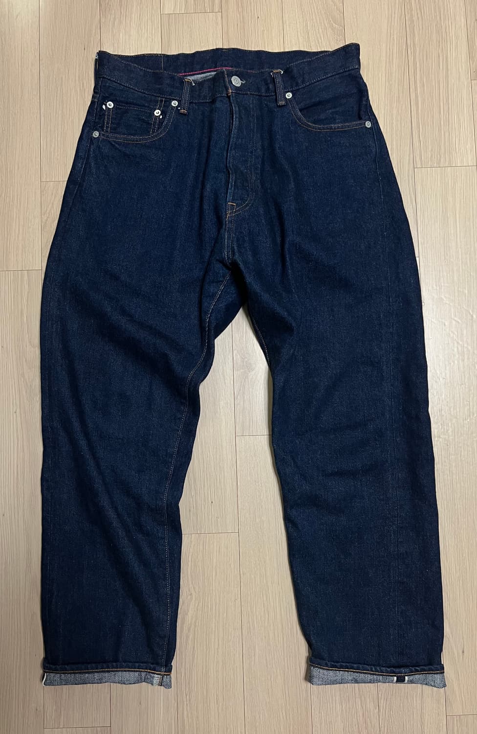 오디너리핏츠(ordinary fits) 루즈 앵클 원워시 셀비지 30 상품이미지6