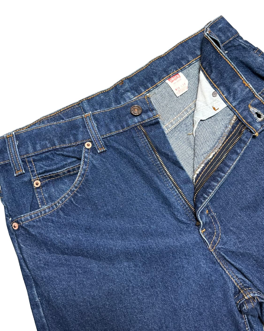 90s 리바이스517 오렌지탭 부츠컷 데님 팬츠 32x34 상품이미지5