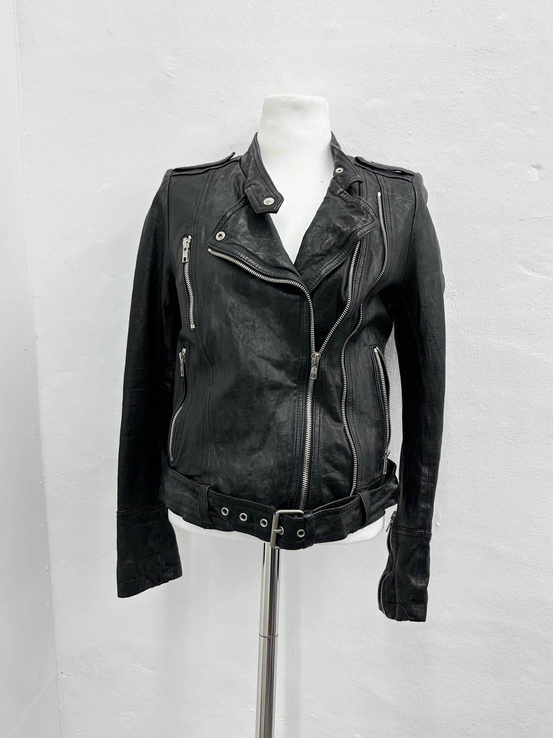 ITALY coating sheepskin leather double z 상품이미지8