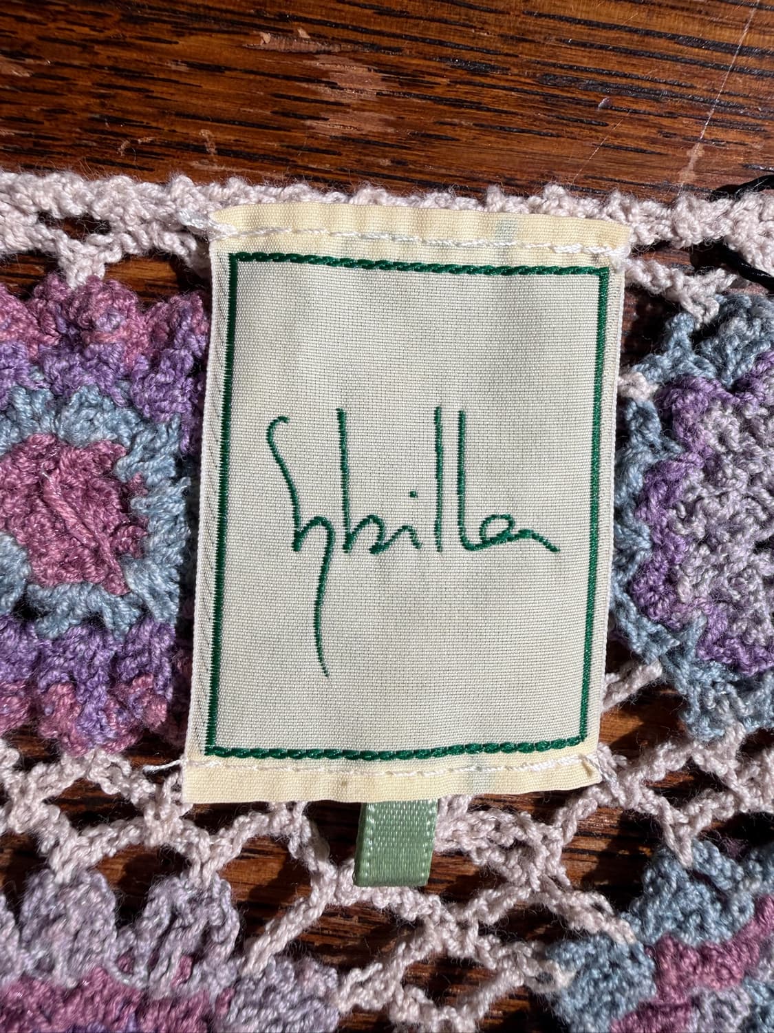 Sybilla Floral Crochet Knit Cardigan 상품이미지5