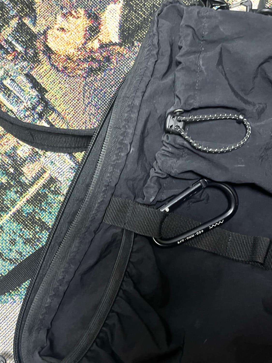 에메모가든 크로스백 mmo cross bag / nylon slub bl 상품이미지4