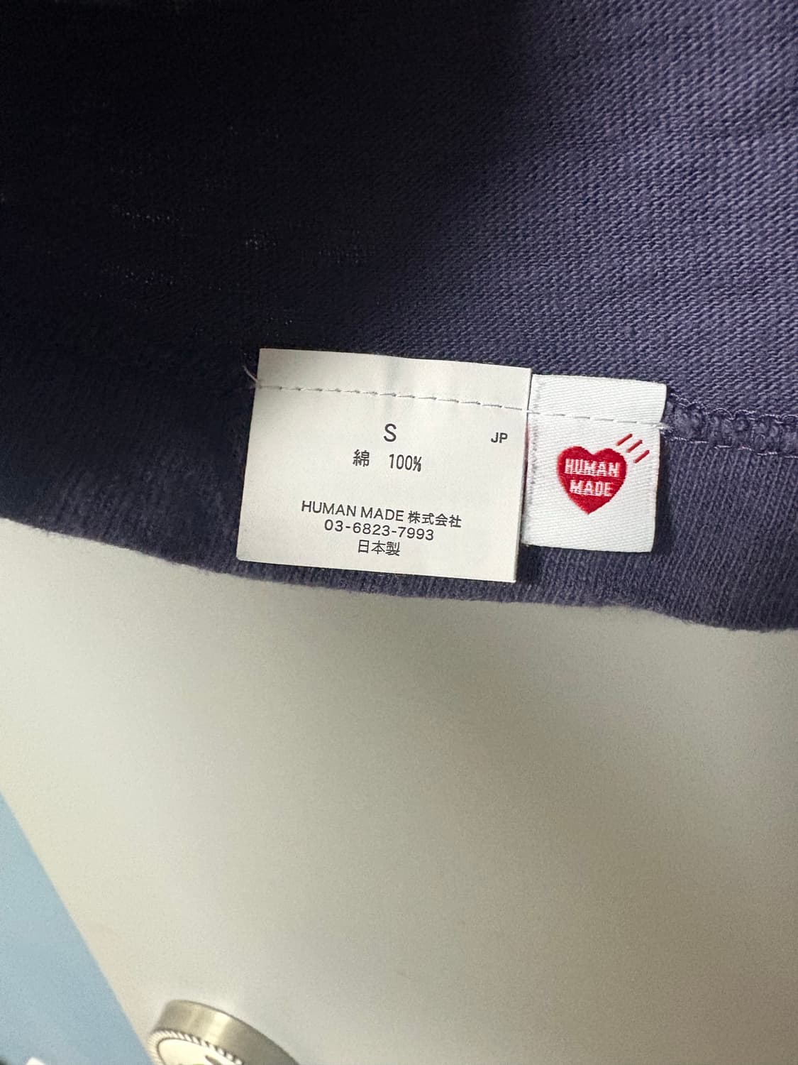 휴먼메이드 네이비 반팔 상품이미지3