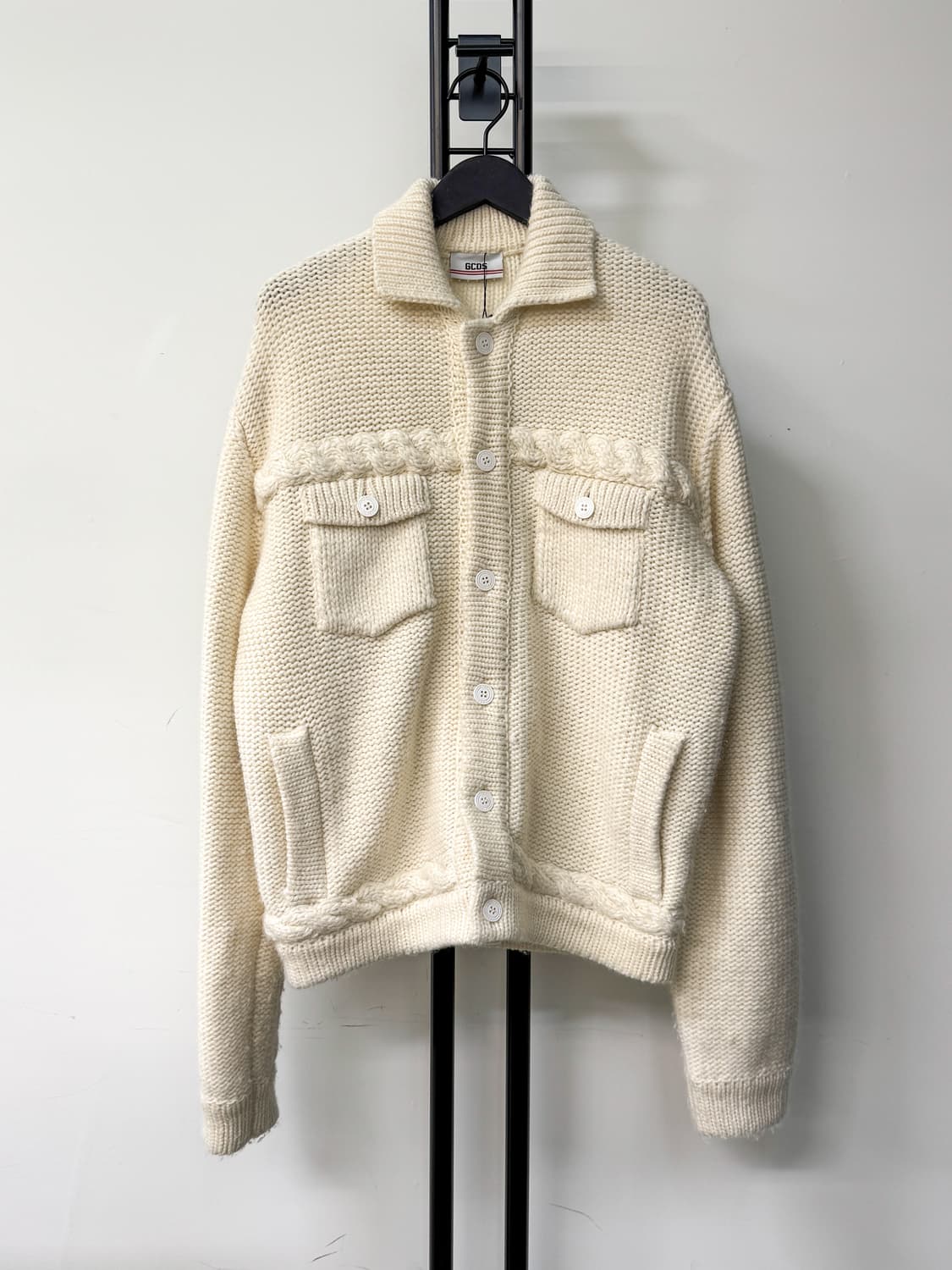 GCDS 21F/W 헤비 울 트러커 가디건 상품이미지1