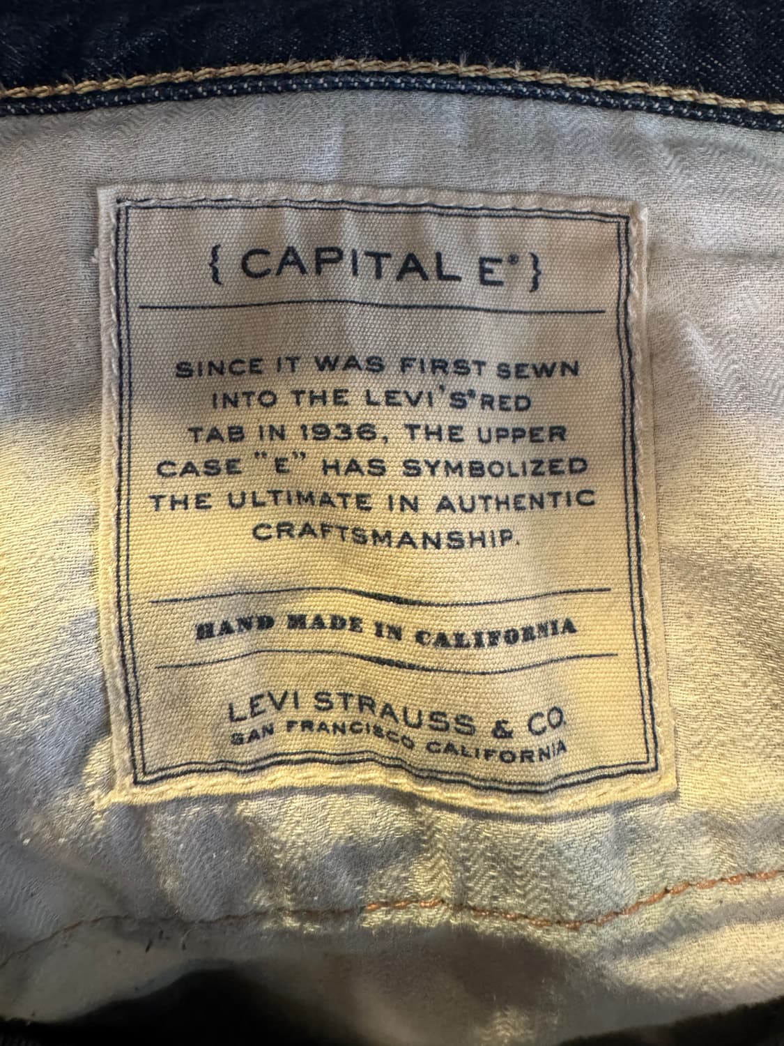 리바이스 캐피탈 빅E 00s made in USA 상품이미지10