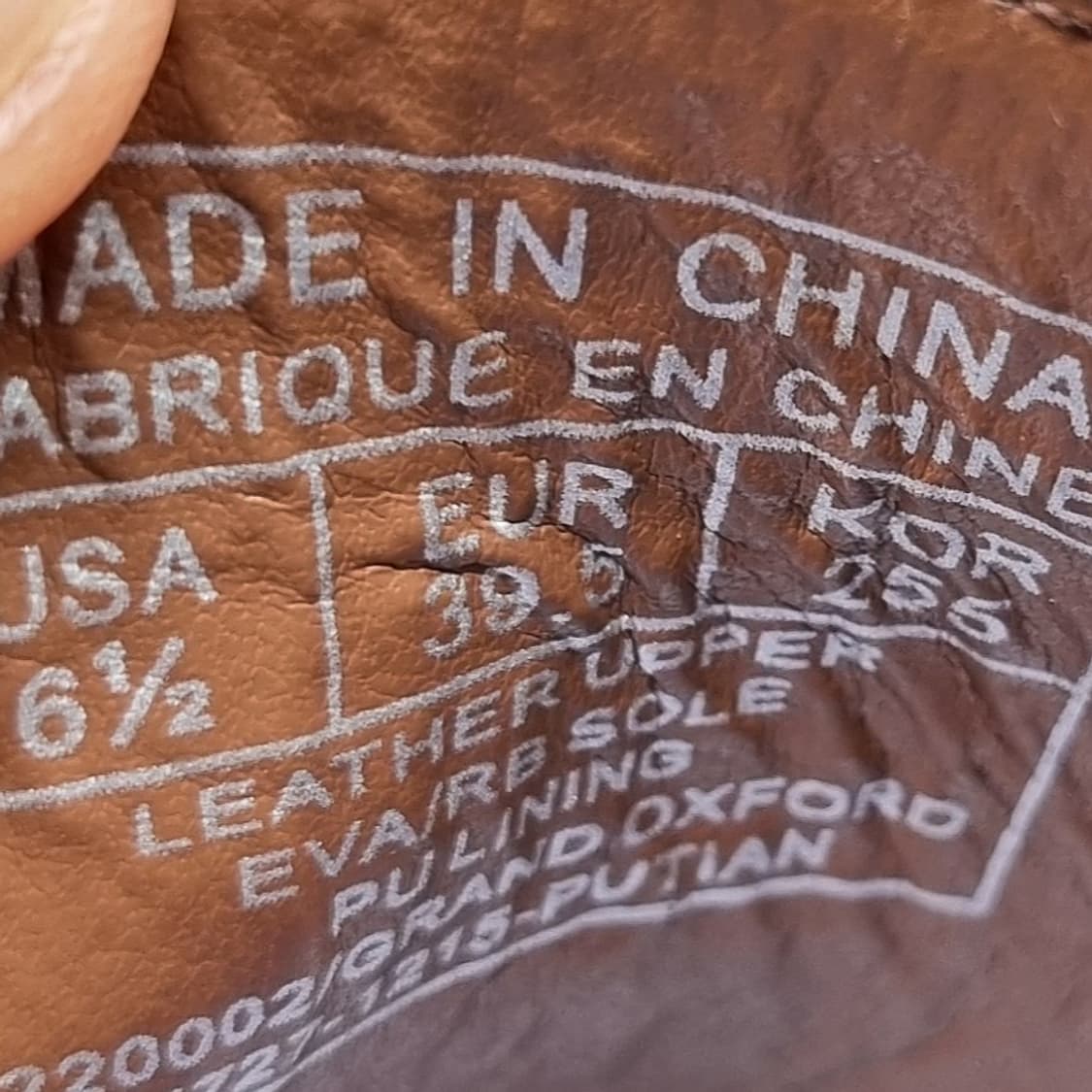 콜한 남성 옥스포드화255 상품이미지6