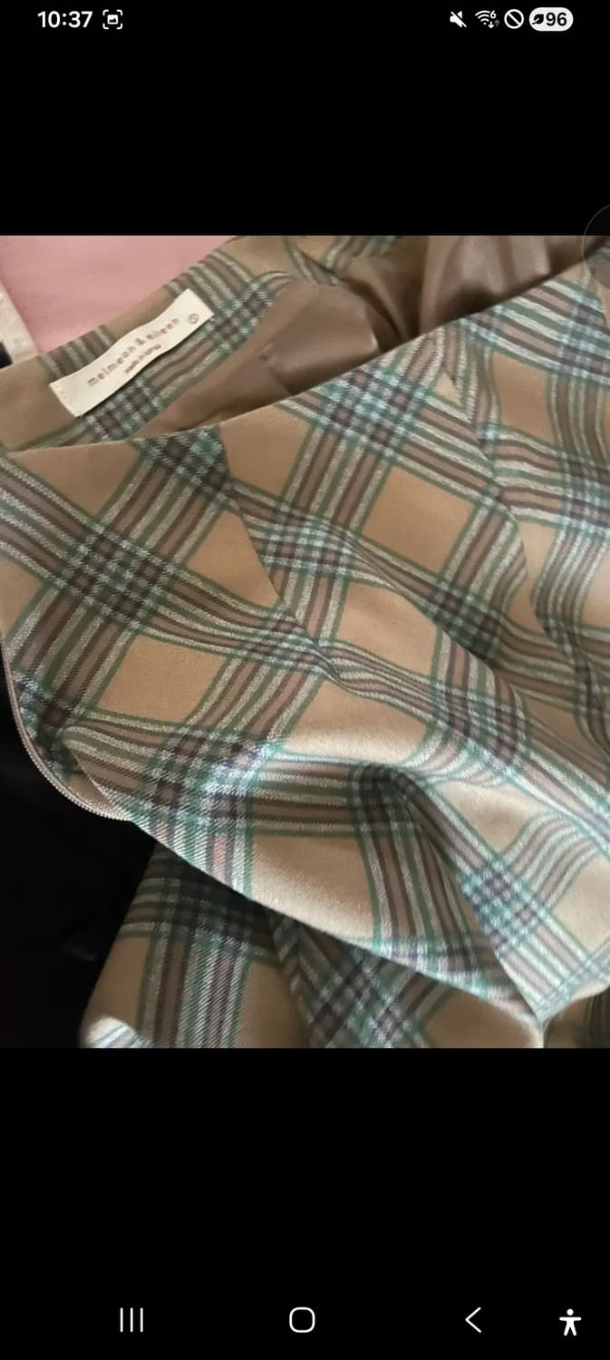 레트로문 체크치마 하구미 너드모리 모리걸 몽글모리노가토카메마루 상품이미지3