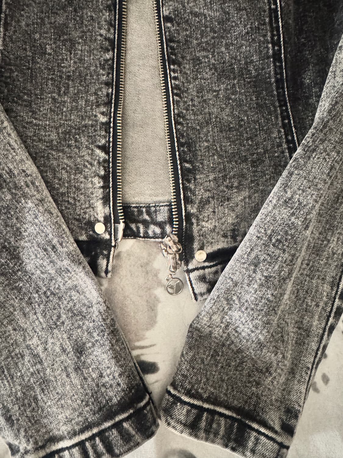 Yuse 유즈 흑청자켓 상품이미지4