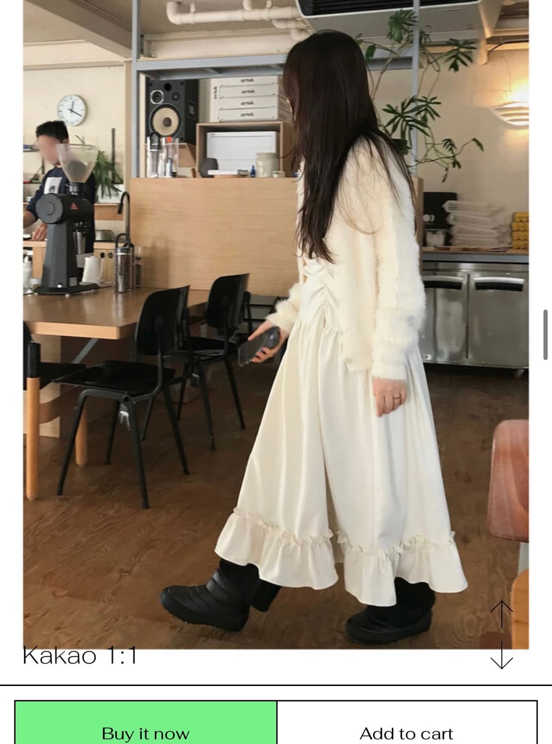 퍼 가디건 (white) 상품이미지7