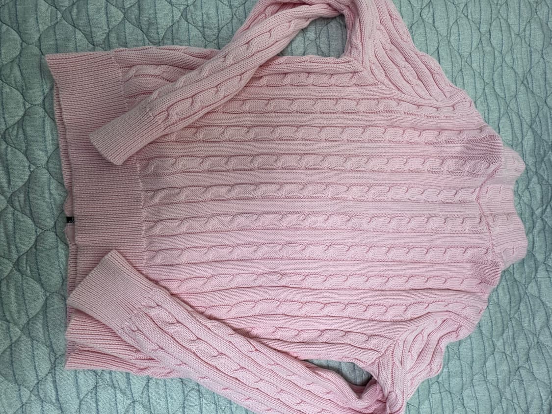 폴로 스포츠 케이블 니트집업 상품이미지2