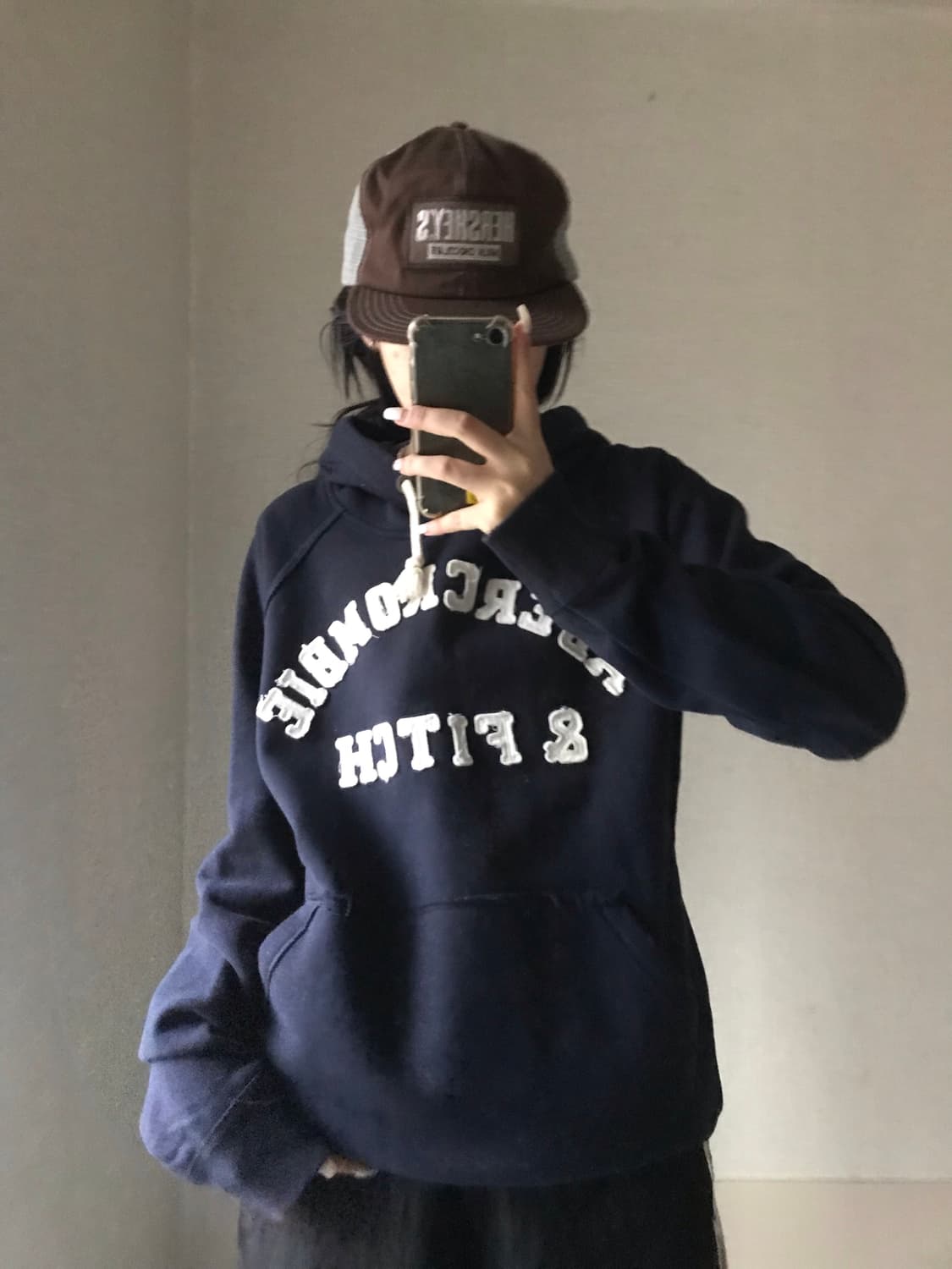 아베크롬비 네이비 후드티 상품이미지1