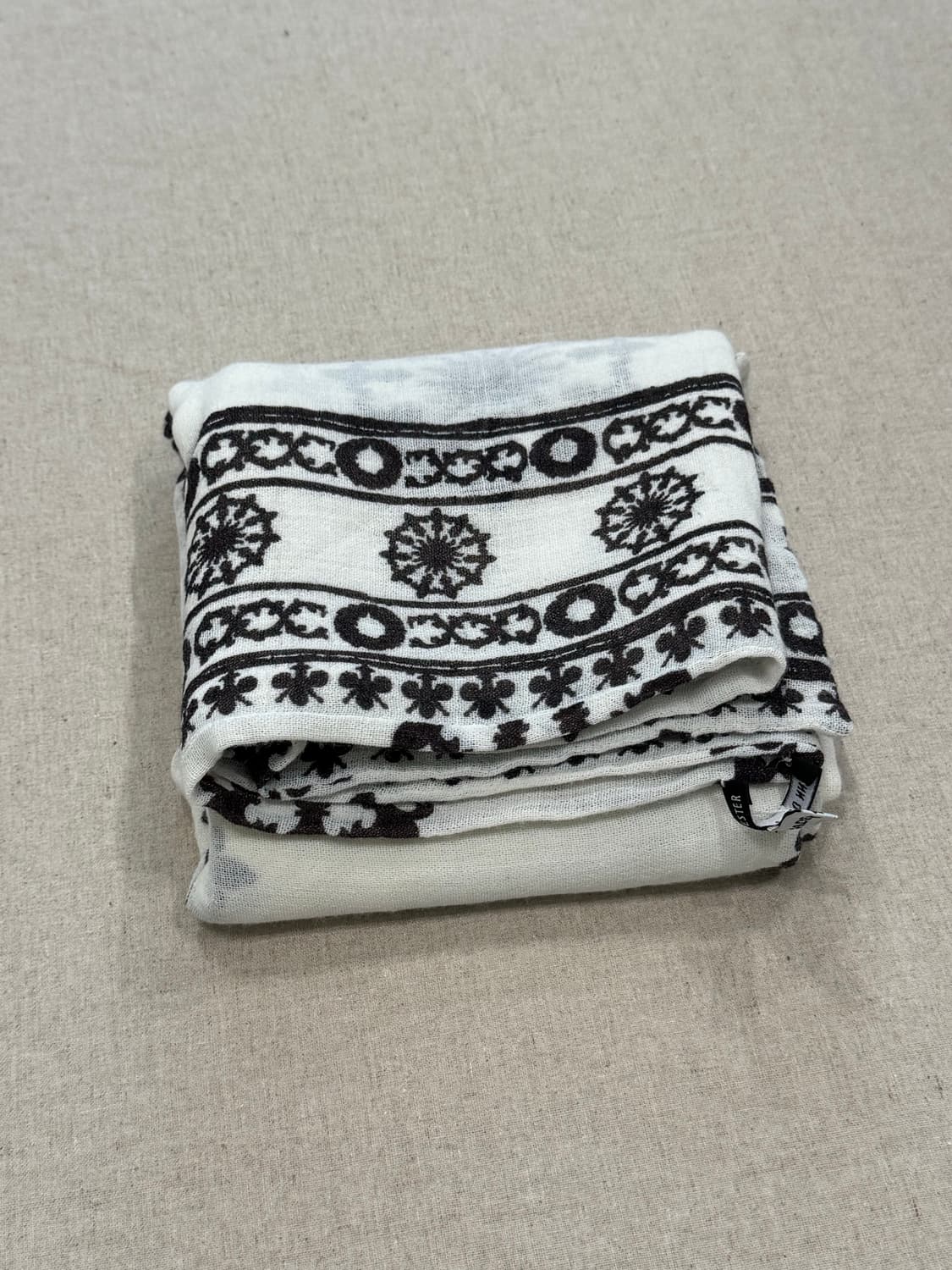 앤드뮐미스터 09ss 린넨 스카프 상품이미지5