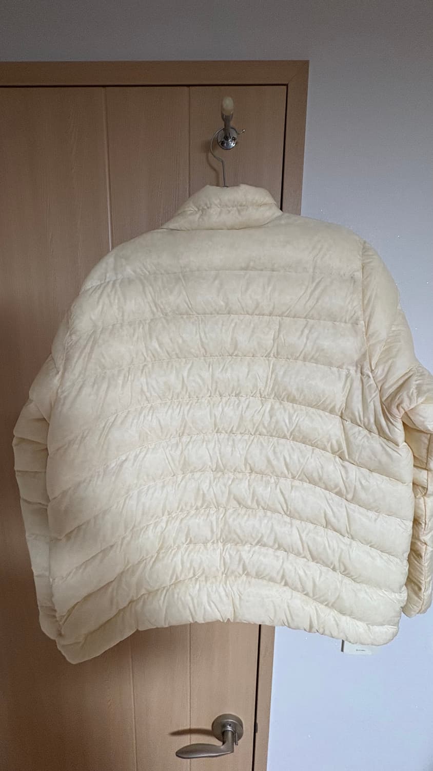썬러브 Fly Light Down Jacket Cream (M) 상품이미지7