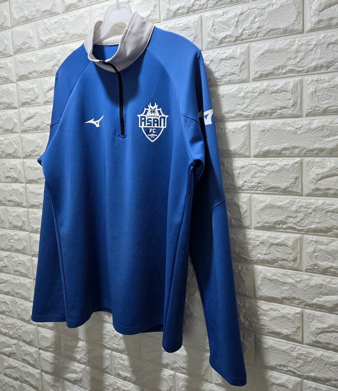 미즈노 충남아산FC 2020 반집업 긴팔 100 상품이미지3