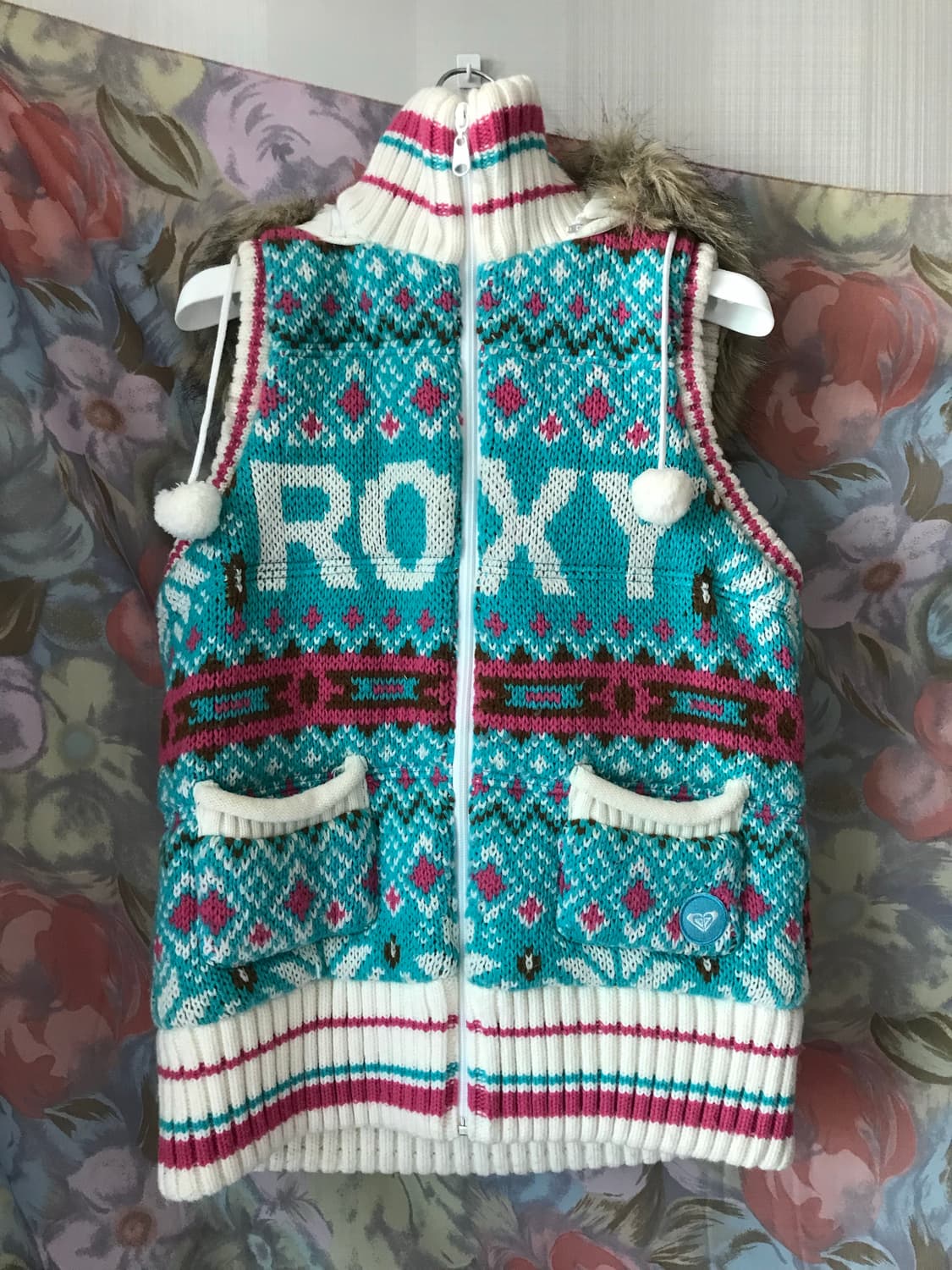 ROXY fur vest🪡 상품이미지1