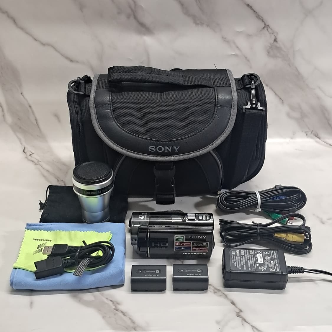 소니 디지털 핸디캠 HDR-CX130 / 빈티지 캠코더 상품이미지9