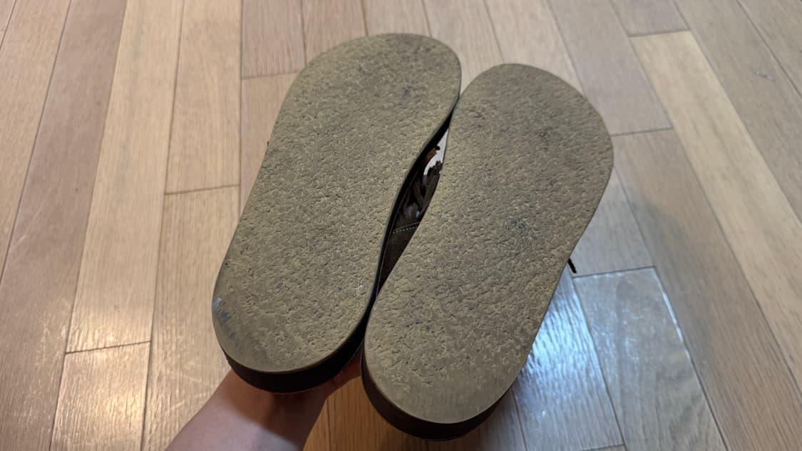 페르커 코이 스웨이드 플립플랍 코코아 브라운 280 상품이미지6