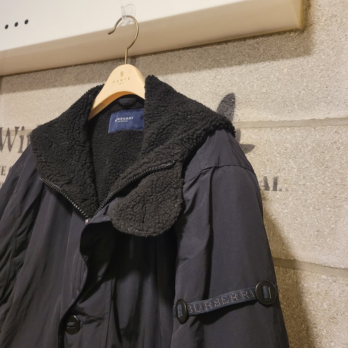 버버리 런던 플리스 파카 L 상품이미지3