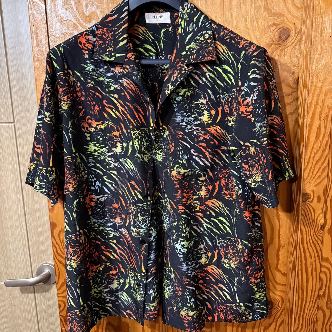 셀린느 23 S/S 하와이안 실크 셔츠 판매 합니다. 상품이미지3