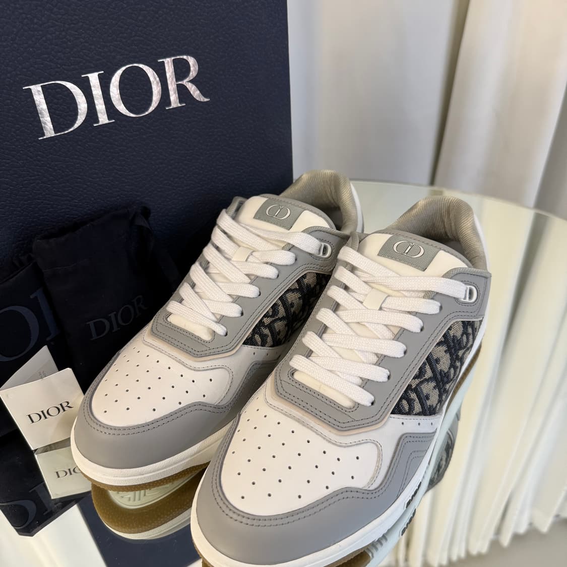 [새상품/43] 디올 오블리크 b23 스니커즈 상품이미지2