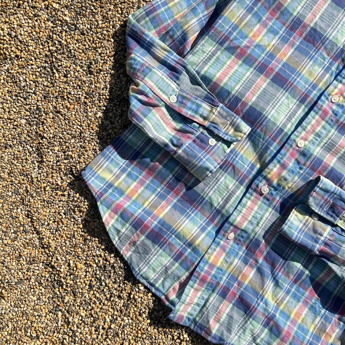 폴로 랄프로렌 리워크 체크 셔츠 상품이미지3