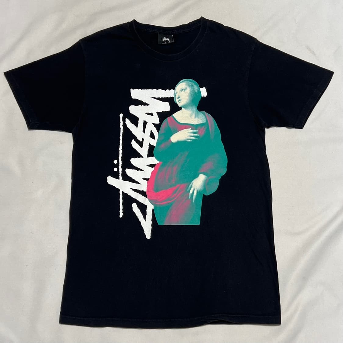 M 스투시 빅로고 프린팅 티셔츠 상품이미지2