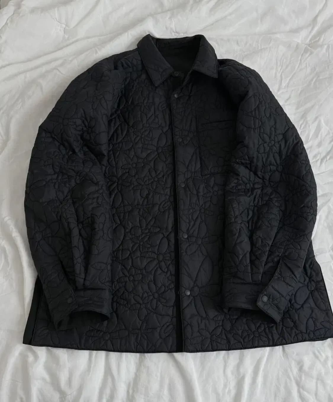 아모멘토 리버시블 플라워 퀼팅 퀼티드 점퍼 M 상품이미지1