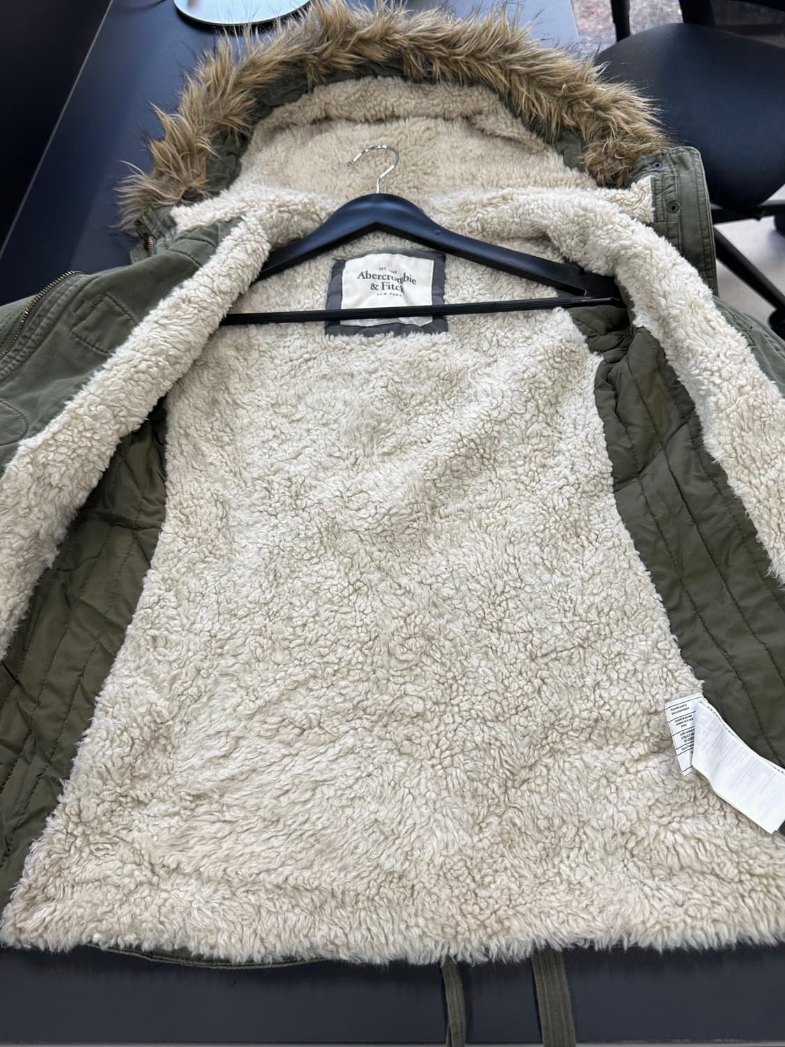 아베크롬비 Y2k 더플 울프죠 투웨이 야상자켓 상품이미지8