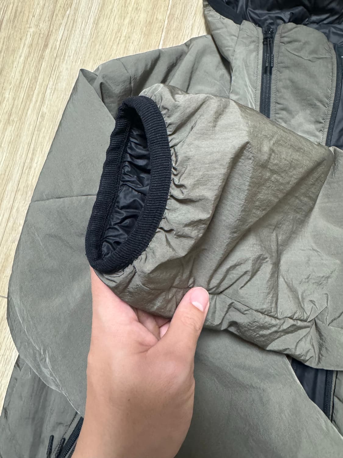 [2] 모이프 23aw 더블집 파카 스톤 상품이미지7