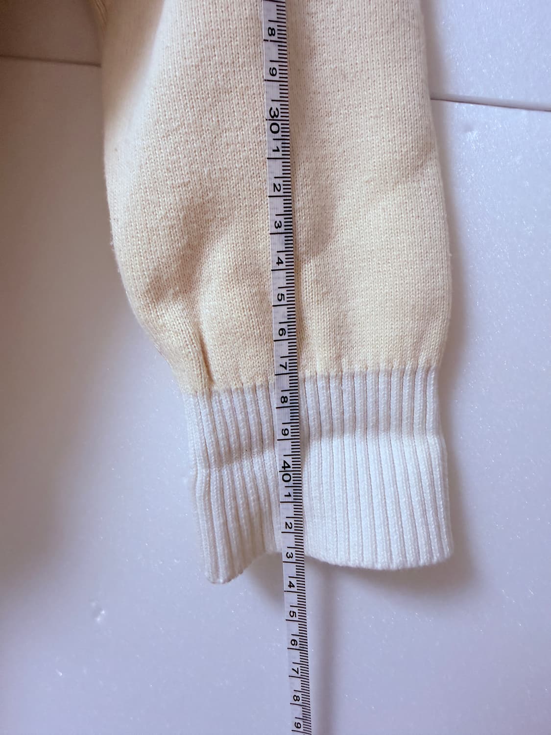 버버리(BURBERRY) 키즈 니트 가디건 아이보리 6Y 상품이미지9