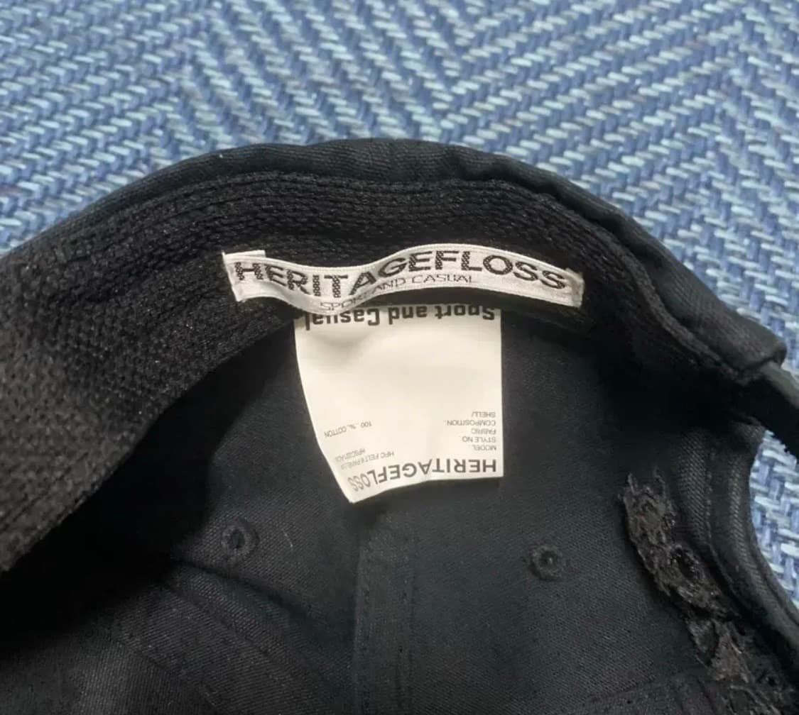 헤리티지플로스 10주년 hfc로고 6패널 볼캡 상품이미지3