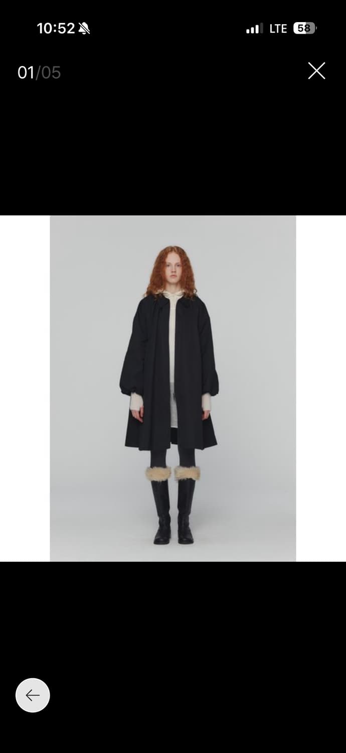 아모멘토 셔링드레스 점퍼 상품이미지1