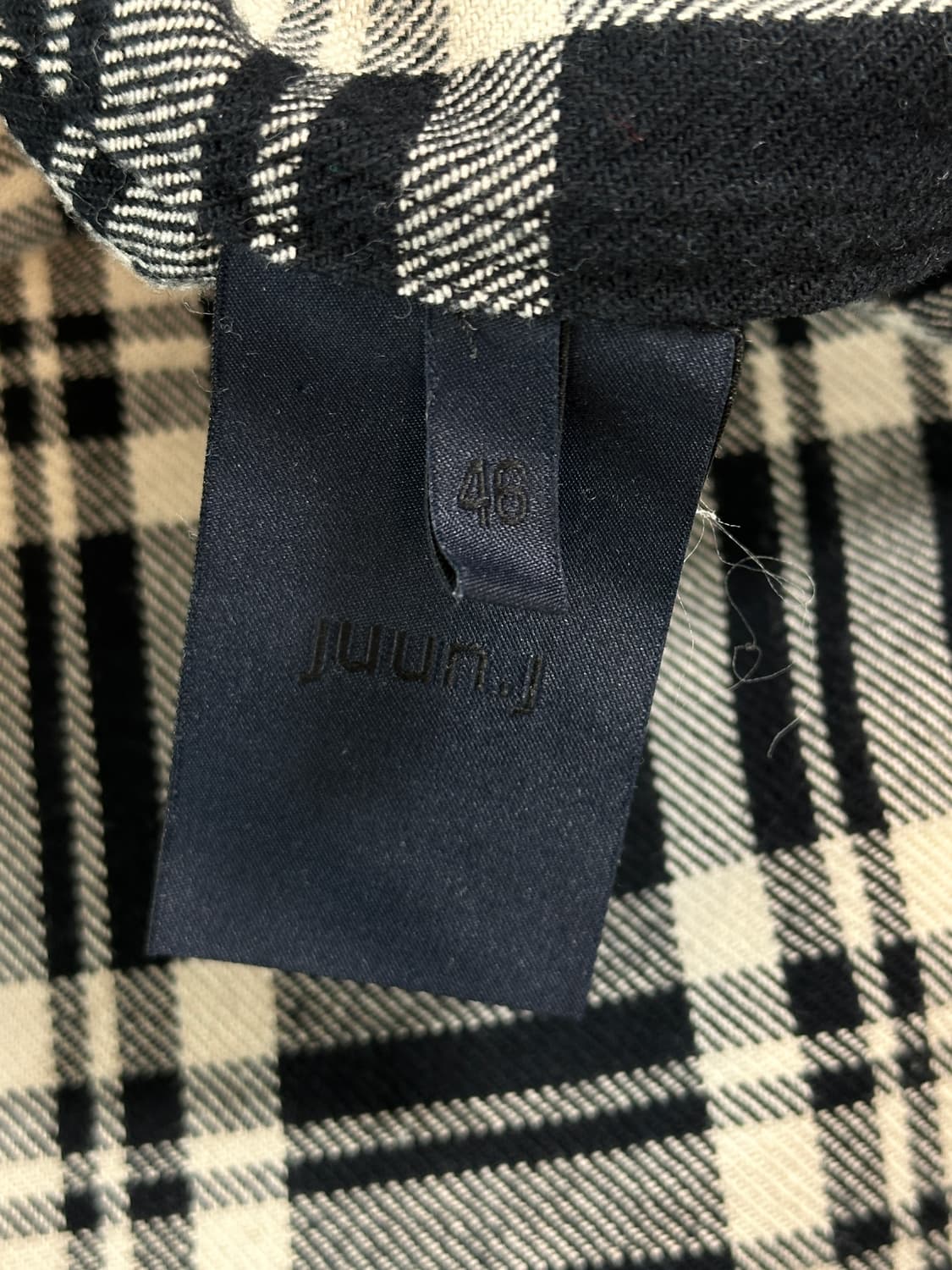 Juun.J 엠브로이더리 플란넬 셔츠(46) 상품이미지5