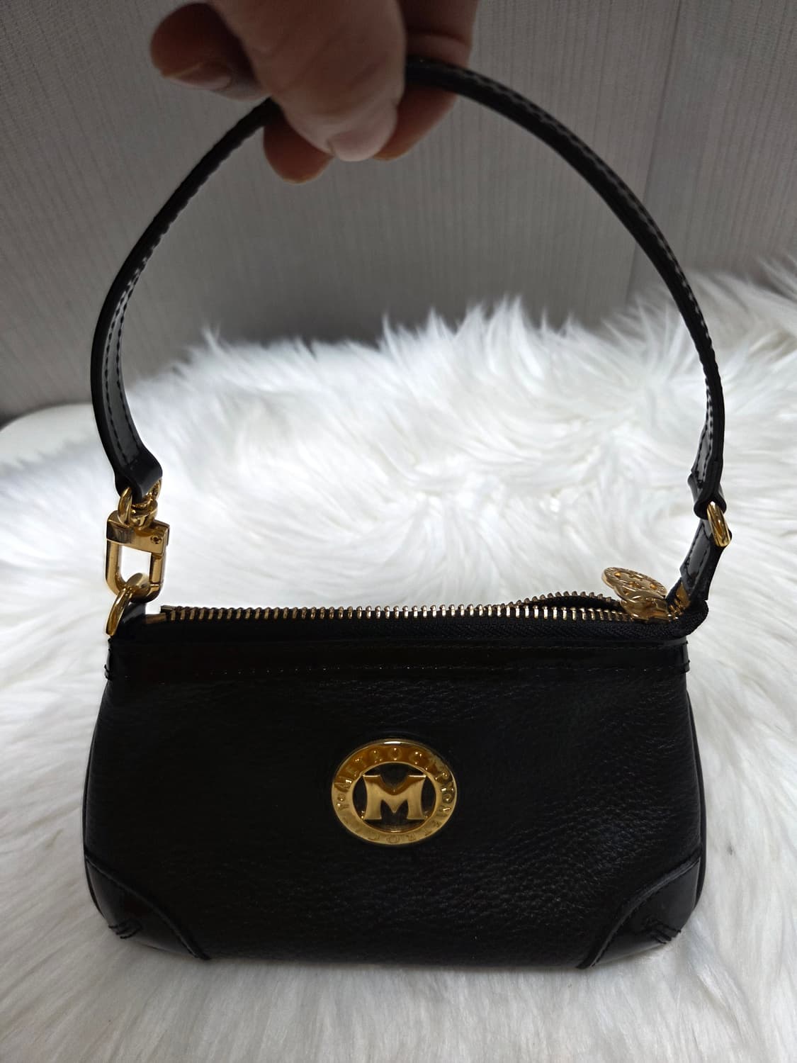 메트로시티 블랙 미니 핸드백 #최상급 상품이미지3
