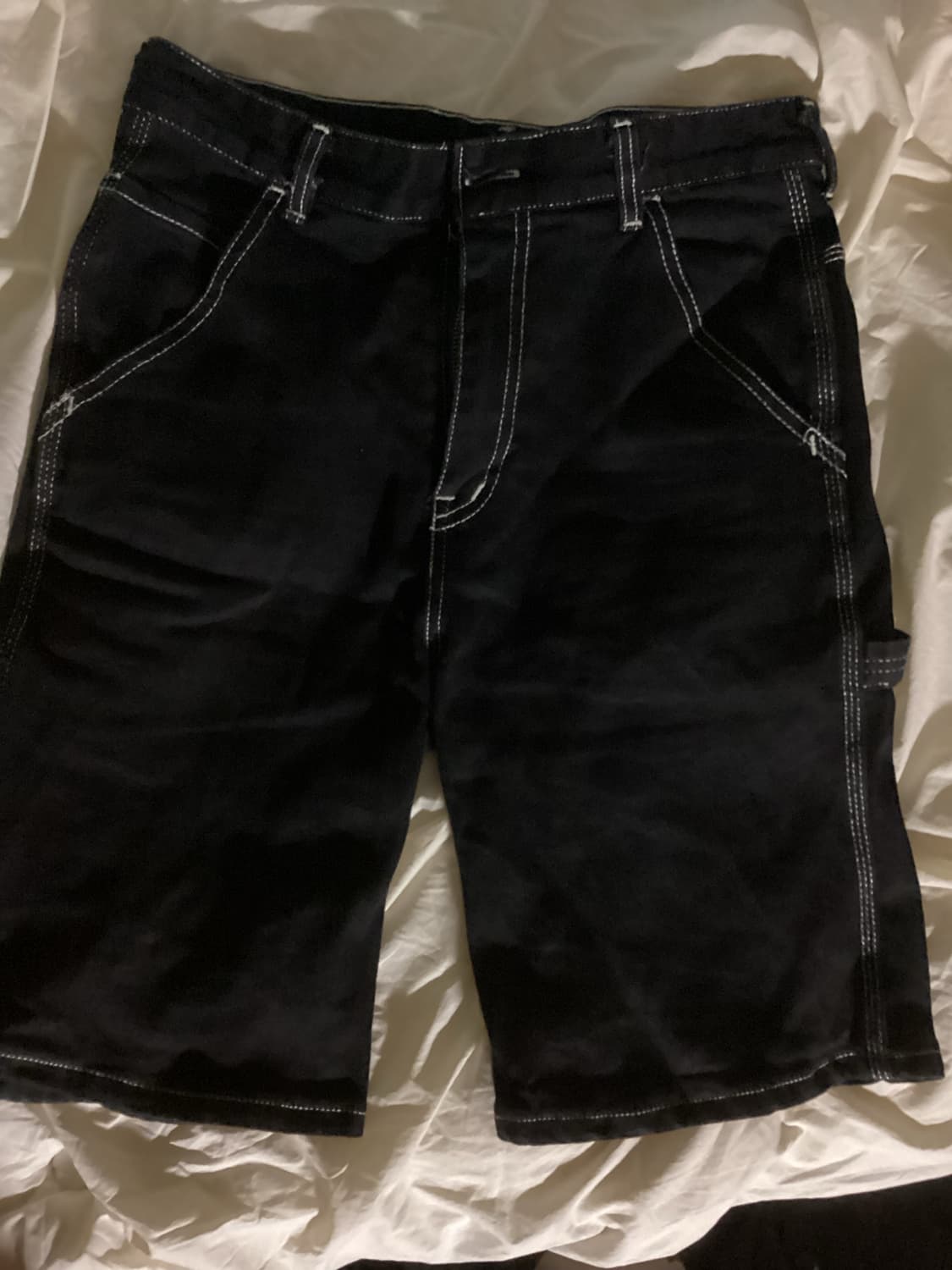 칼하트 데님 하프 팬츠 상품이미지2