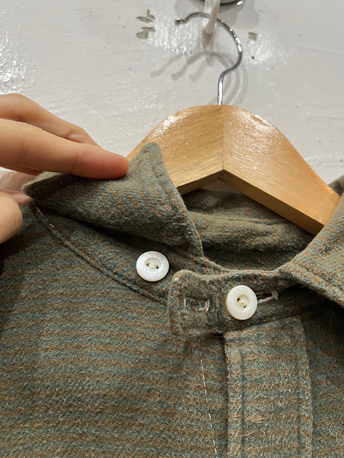 포스트 오버롤즈 플란넬 셔츠 Made in USA 상품이미지7