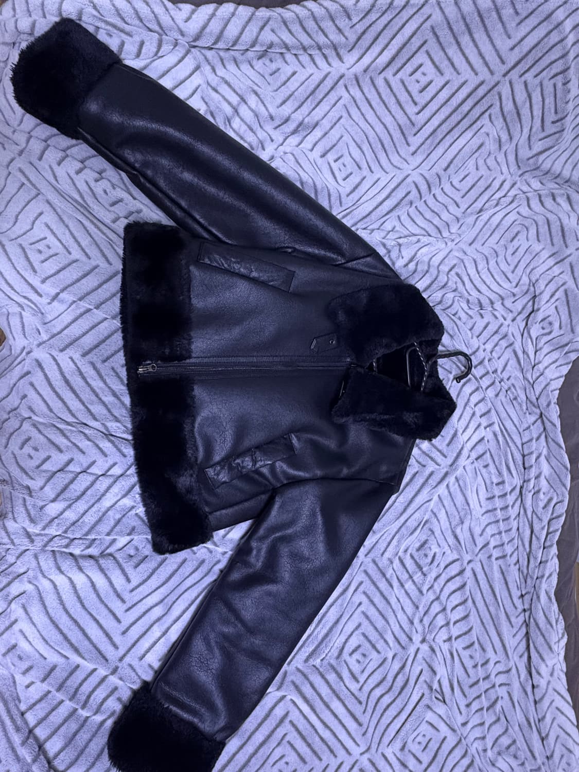 보헤미안 서울 숏 뮤스탕 블랙 상품이미지1